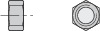 Sechskantmuttern Produktbild