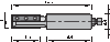 Schaftfräser mit HW-Wendeplatten - Z=2 mit Mini-Wendeplatten Produktbild