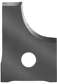 Plaquettes réversibles / interchangeables à arrondir