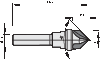 1593 V-groeffrezen  Productafbeelding